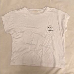 Never worn white shirt